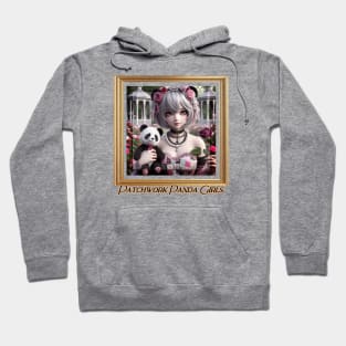 Patchwork Panda Girls Hoodie